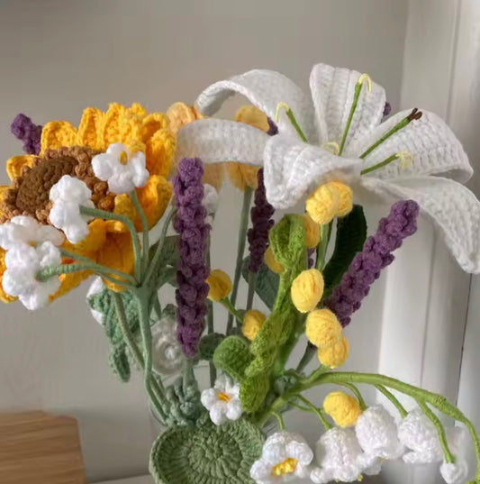 Crocheted Lilies