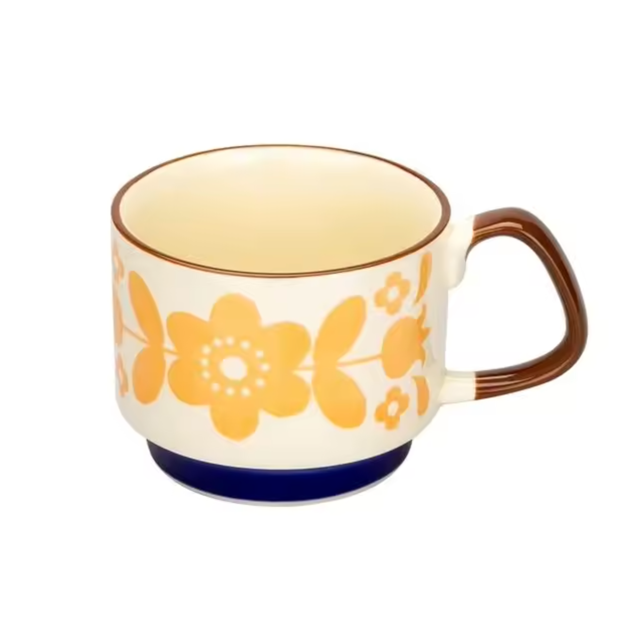 Block Print Plant Mug