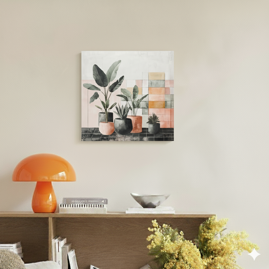 Green Gathering - Canvas