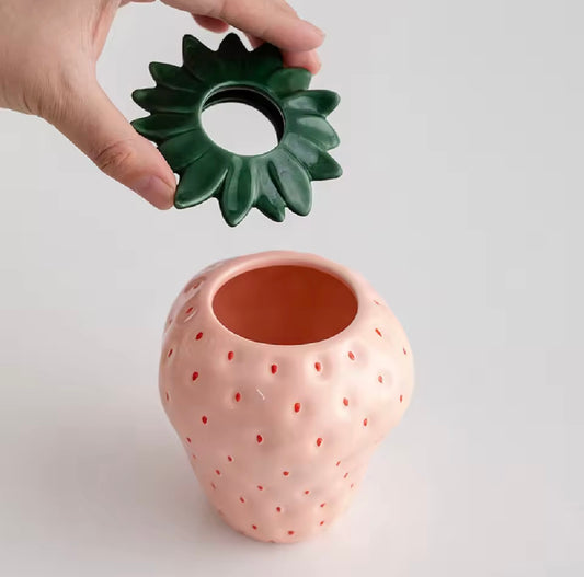 Little Strawberry Vase