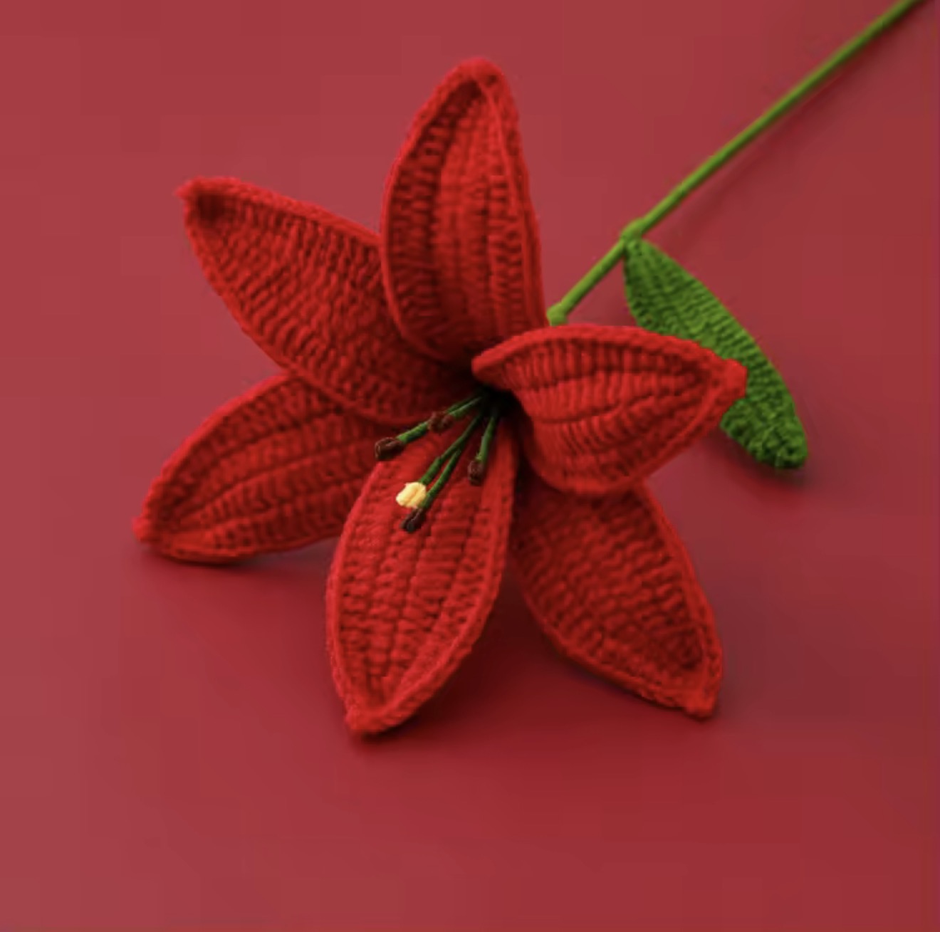 Crocheted Lilies