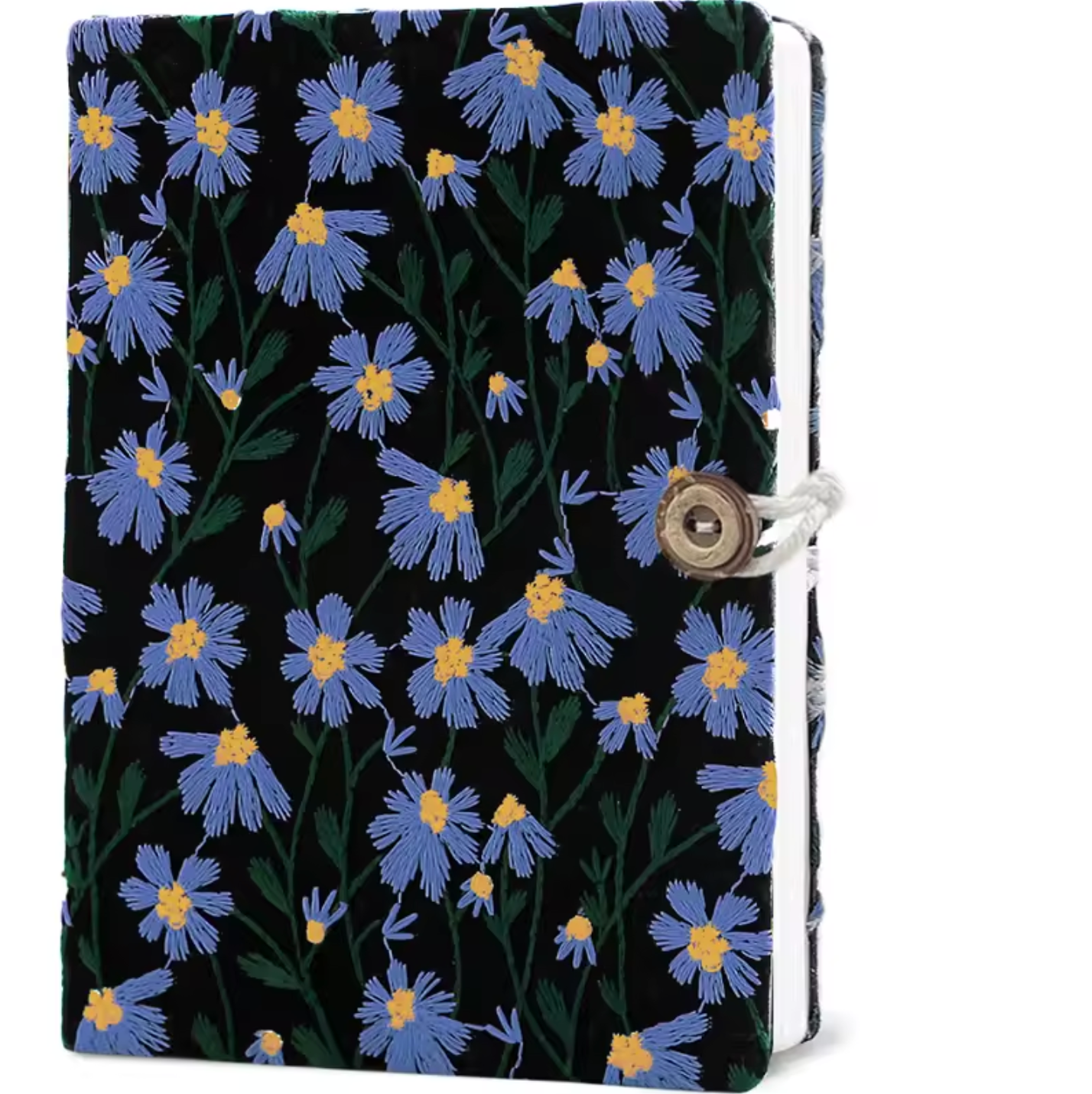 Embroidered Little Daisy Notebook