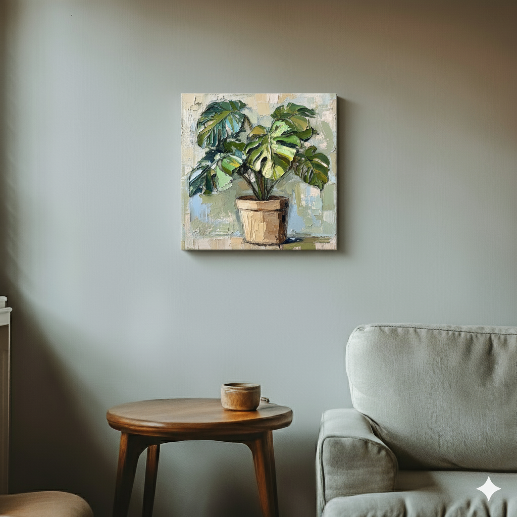 The Monstera - Canvas