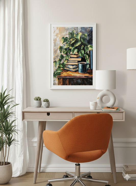 Pothos and Paper - Print