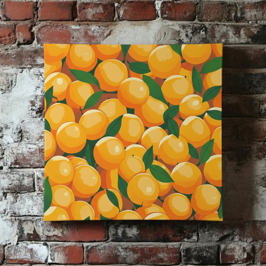 Pop Orange - Canvas