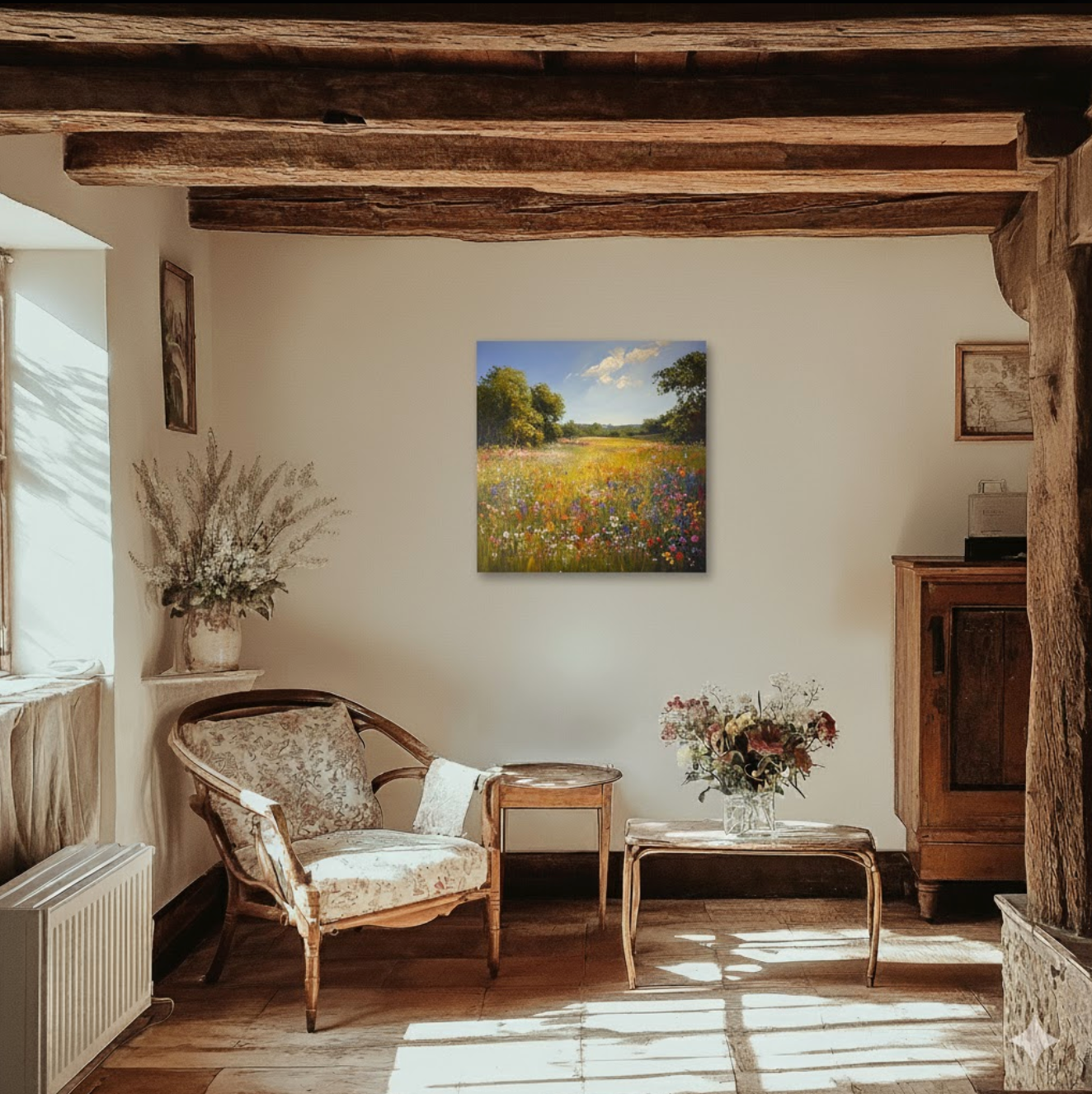 Warm Meadow - Canvas