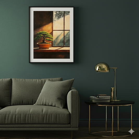 Sunlit Bonsai - Print