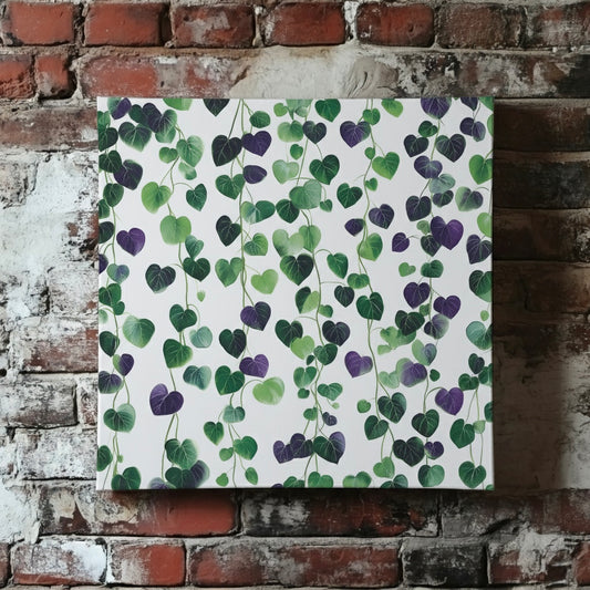 String of Hearts - Canvas