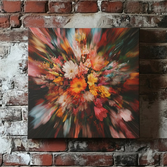 Floral Explosion - Canvas