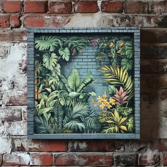 Green Walls - Canvas