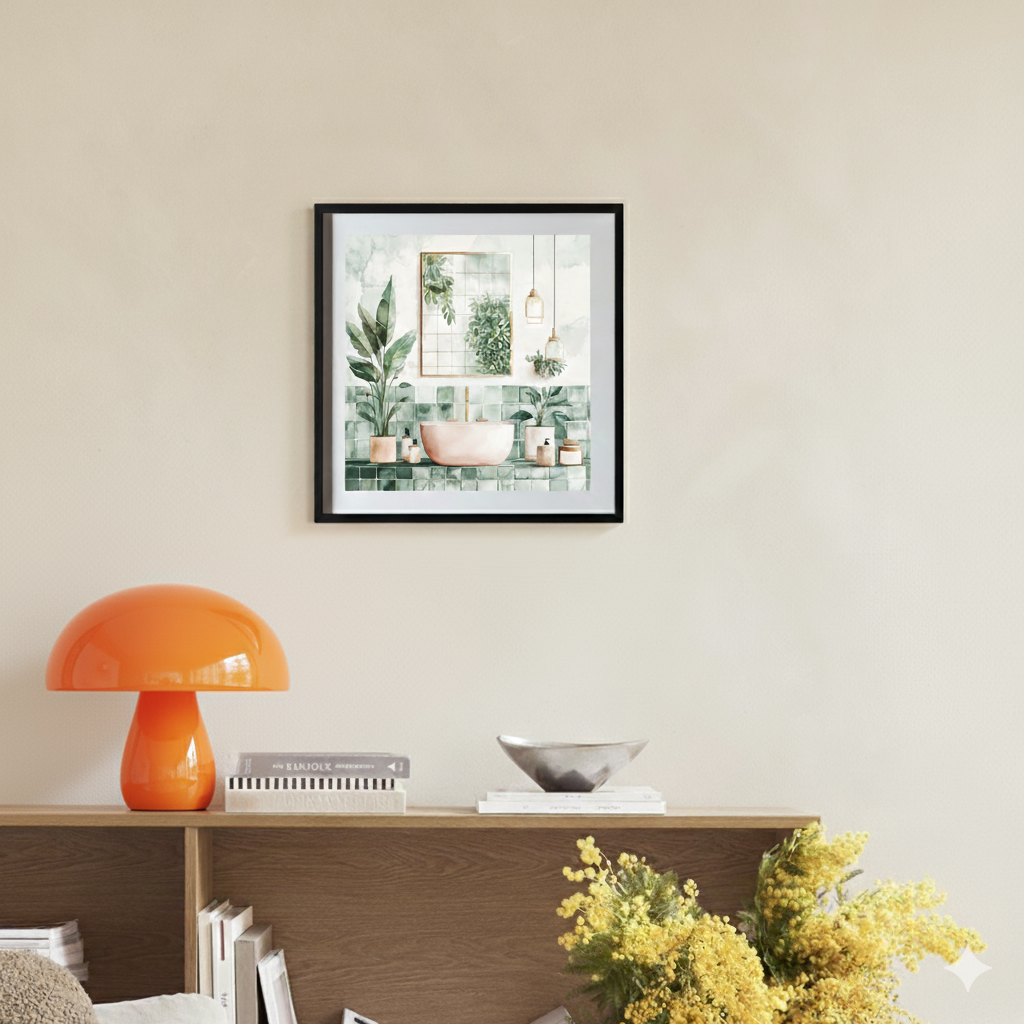 Gardener's Bathroom - Print